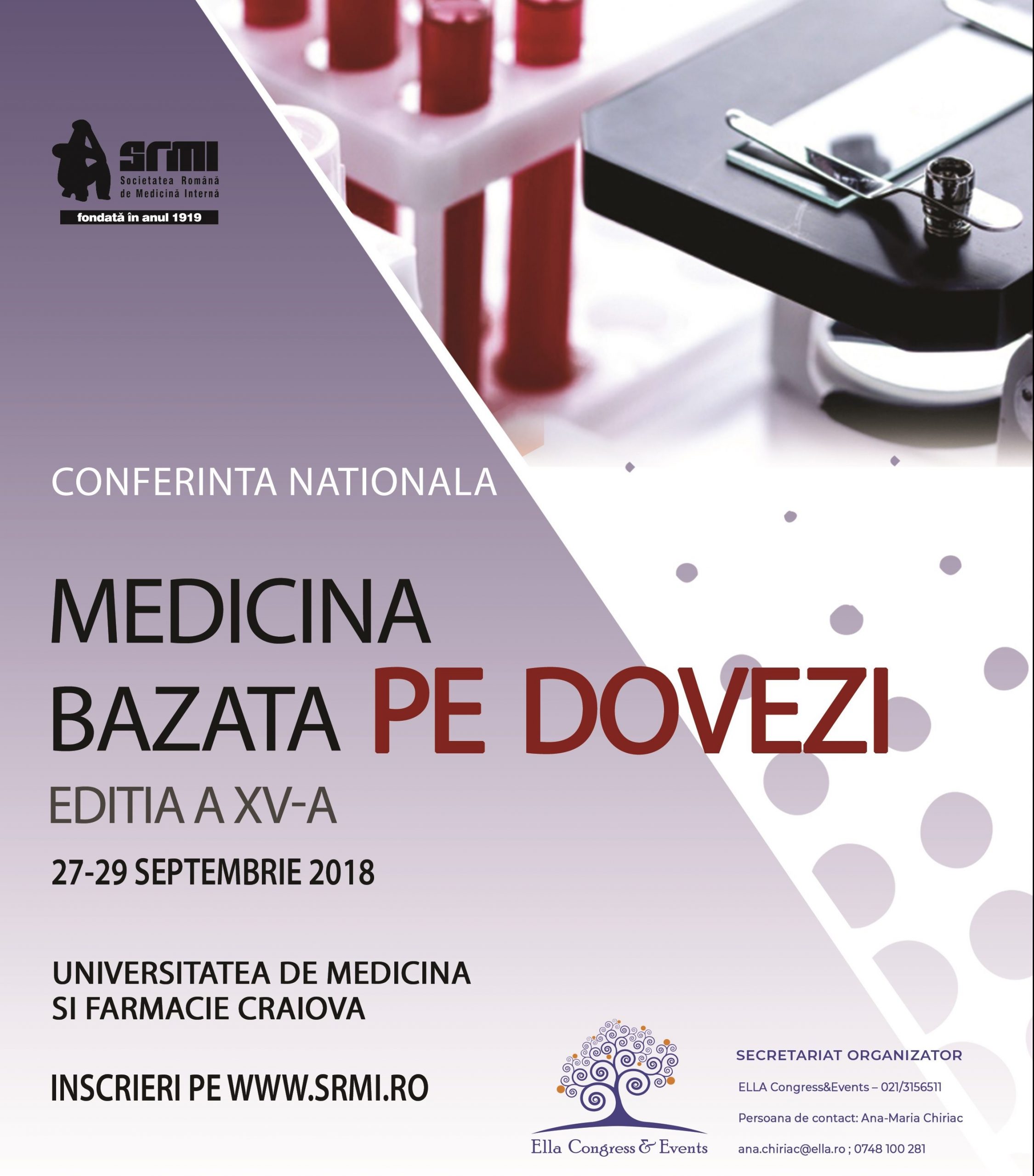 Conferinta Nationala „Medicina Bazata pe Dovezi”, la a 15-a editie