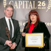 Anca Vlad a primit Premiul de Excelenta in Antreprenoriat, oferit de Revista Capital