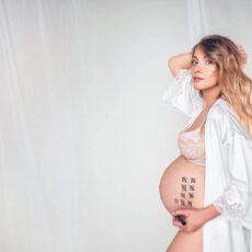 Andreea Ibacka a nascut o fetita perfect sanatoasa
