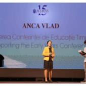 Anca Vlad, președinta Fildas-Catena, distinsă cu Trofeul pentru Susținerea Conferinței de Educație Timpurie
