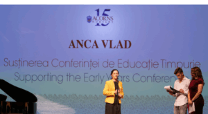 Anca Vlad, președinta Fildas-Catena, distinsă cu Trofeul pentru Susținerea Conferinței de Educație Timpurie