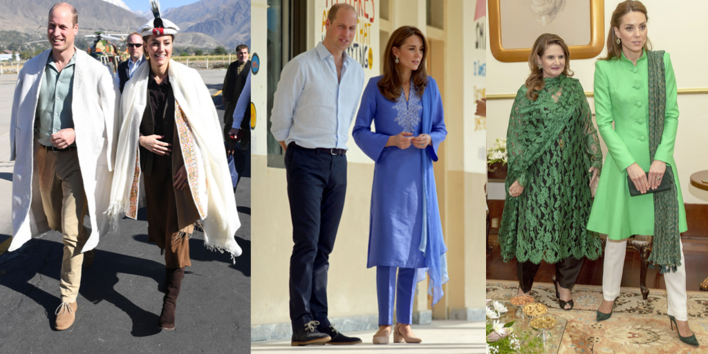 Ducesa Kate – strălucitoare în ținute etnice pakistaneze