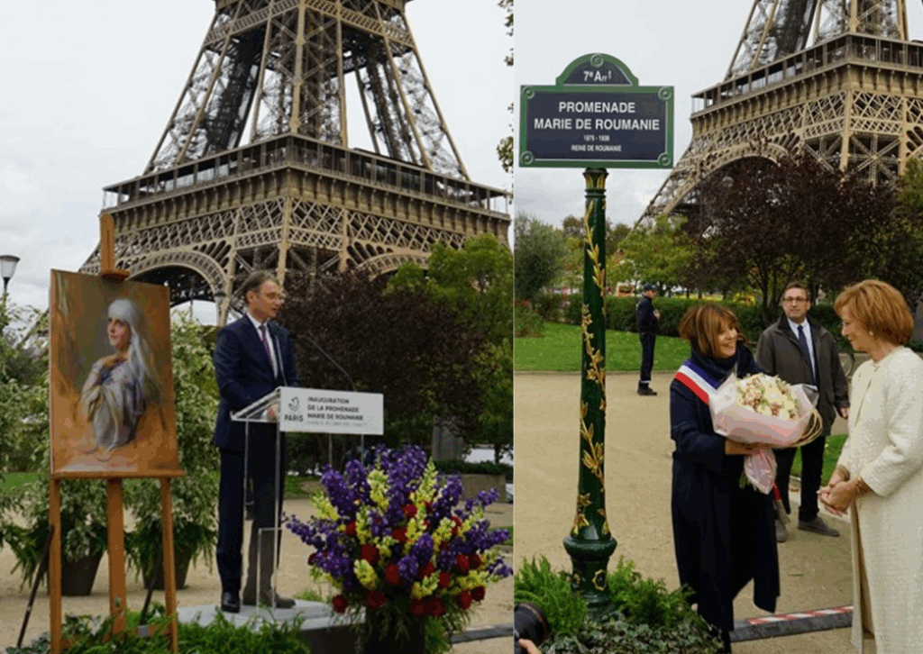 Promenada Regina Maria a României, la Paris