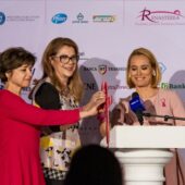 Iluminarea în roz – simbol al luptei împotriva cancerului de sân