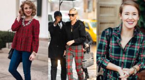 7 outfituri în carouri festive combinate cu stil