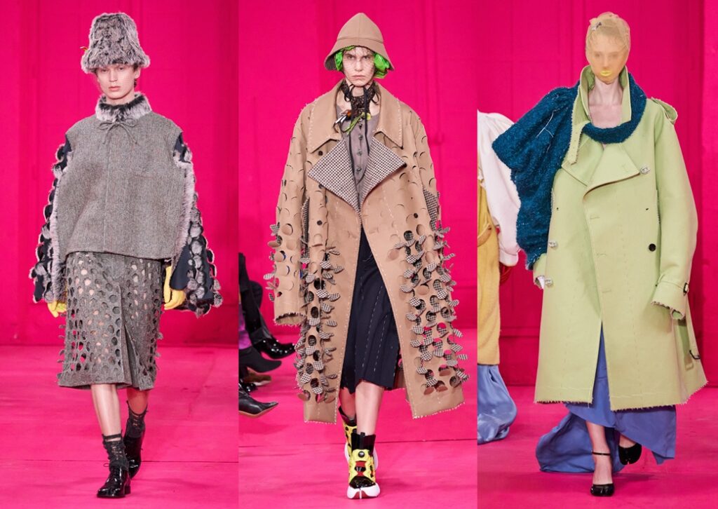 Maison Margiela pe catwalk-ul de la Paris