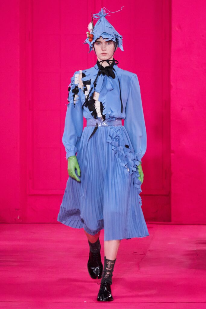 Maison Margiela pe catwalk-ul de la Paris