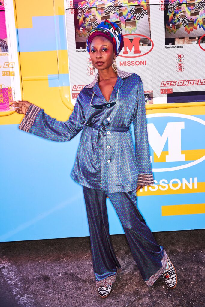 Campanie colorată marca Missoni
