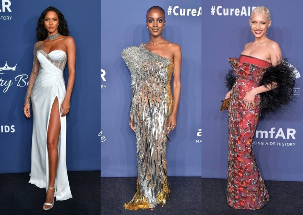Ţinute strălucitoare la gala amfAR 2020 din New York