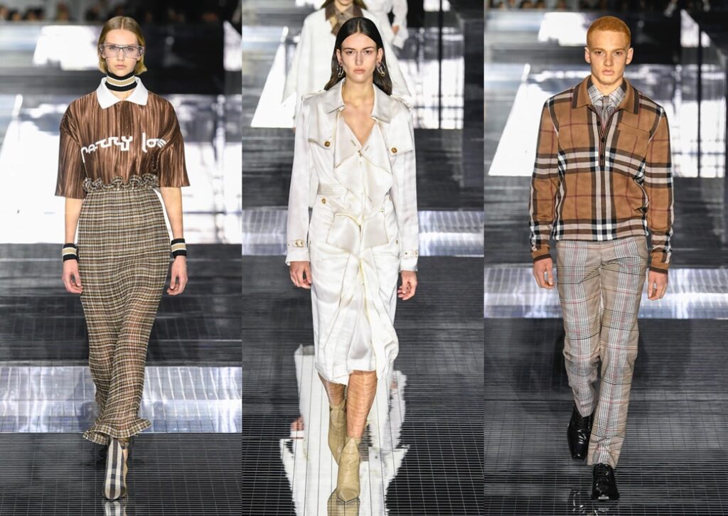 Burberry a încheiat London Fashion Week 2020