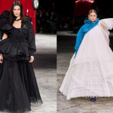 Gigi şi Bella Hadid – prezentare de senzaţie pe catwalk-ul Virgil Abloh