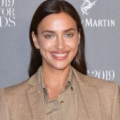 Irina Shayk, elegantă într-o rochie transparentă