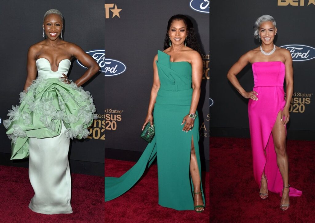 Covorul roşu de la NAACP Awards