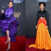 Covorul roşu de la NAACP Awards