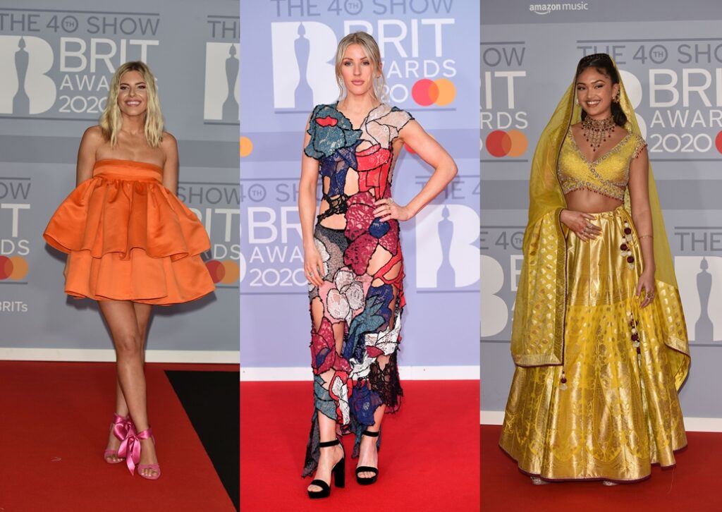Glam pe covorul roşu de la BRIT Awards 2020