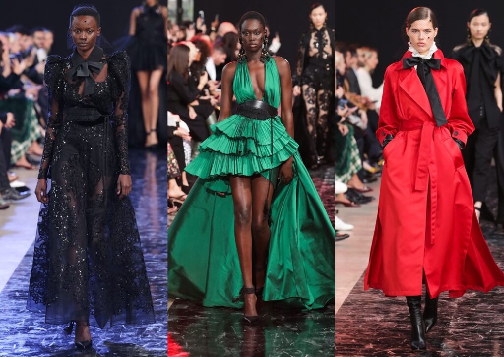 Modă, glam, vedete şi… măşti la Paris Fashion Week