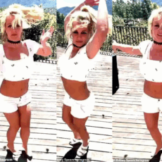 Britney Spears mesaj de pace în pași de dans către fostul iubit