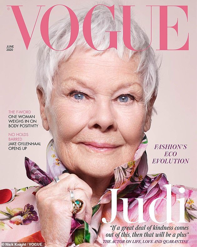 Dame Judi Dench, cea mai în vârstă femeie de pe coperta Vogue