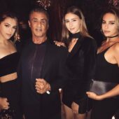 Sylvester Stallone, tată de fotomodele