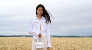 Modă în lanul de grâu, marca Jacquemus