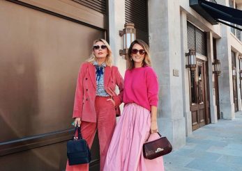 Carmen Negoiţă şi Dana Săvuică, două fashion icon-uri la London Fashion Week
