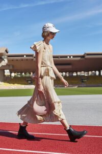 Celine – catwalk pe terenul de atletism