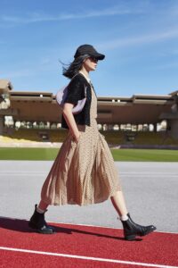 Celine – catwalk pe terenul de atletism