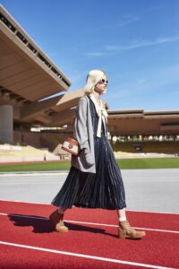Celine – catwalk pe terenul de atletism