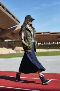 Celine – catwalk pe terenul de atletism