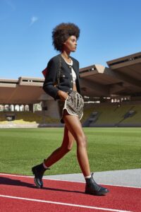 Celine – catwalk pe terenul de atletism