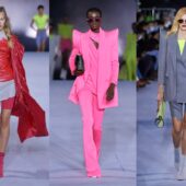 Show psihedelic marca Balmain