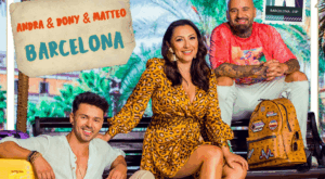 Andra, Dony și Matteo, vacanță la Barcelona