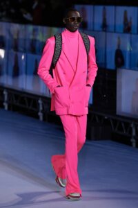 Show psihedelic marca Balmain