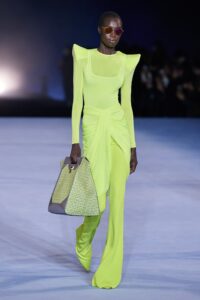 Show psihedelic marca Balmain