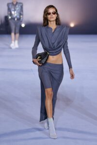 Show psihedelic marca Balmain