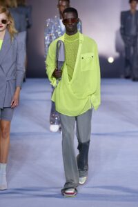 Show psihedelic marca Balmain