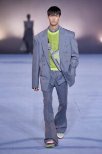Show psihedelic marca Balmain