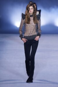 Show psihedelic marca Balmain