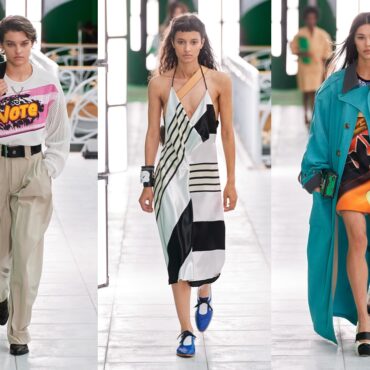 Moda optzecistă reinterpretată de Louis Vuitton