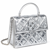 Poșetă Off-White inspirată de piramida de la Luvru