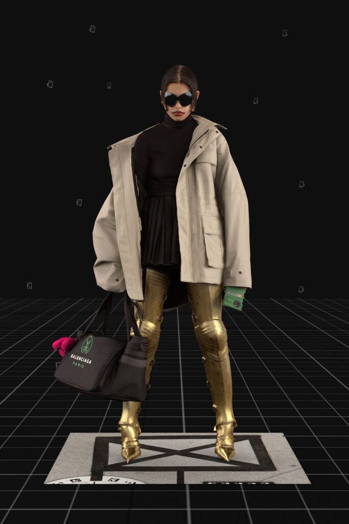 Balenciaga duce prezentările de modă la alt nivel: un joc video