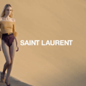Modă în deșert, marca Yves Saint Laurent