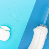 aţa dentară sau irigator bucal