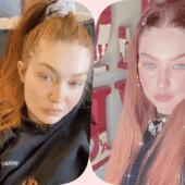 Gigi Hadid și-a vopsit părul roșcat. Ce a inspirat-o?