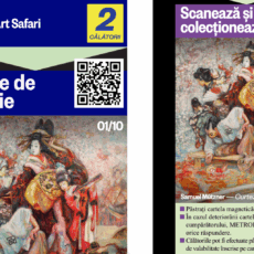 Art Safari și Metrorex lansează prima colecție de artă pe cartele de metrou