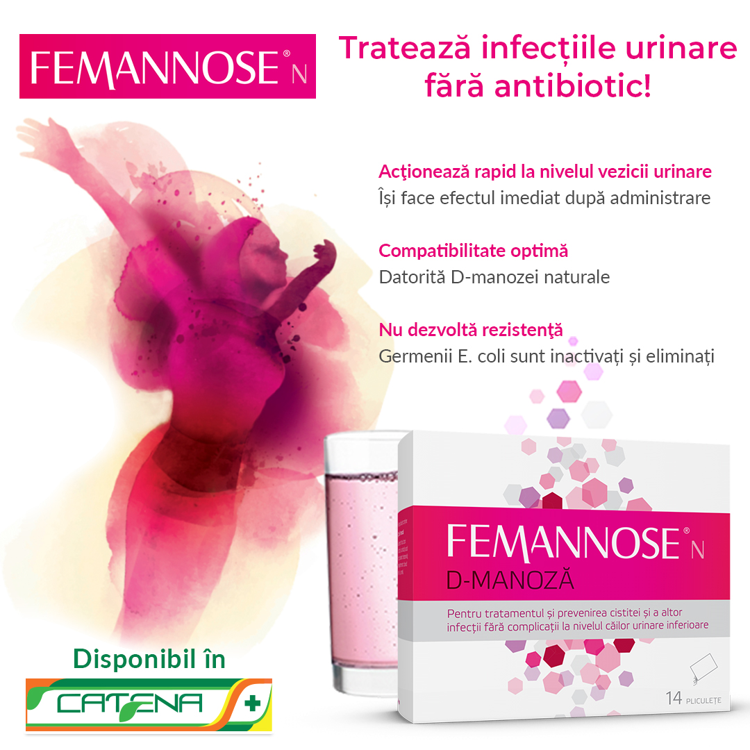 Un tratament sigur și eficient pentru cistită și alte infecții urinare, disponibil în România