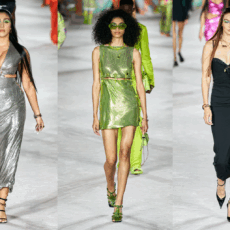 Staruri pe catwalk-ul Versace