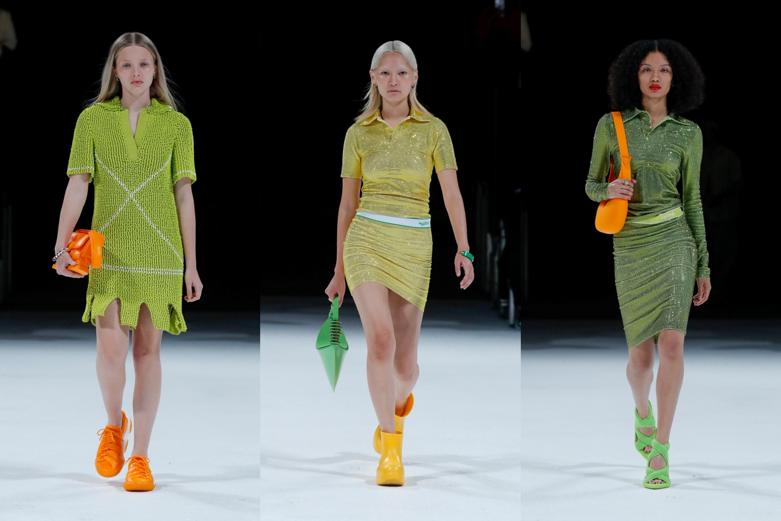 Bottega Veneta confirma: verdele și portocaliul merg mână în mână