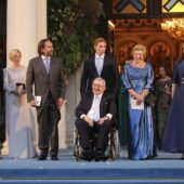 Nuntă regală în Grecia, cu rochie Chanel şi tiara cu diamante moştenire de familie