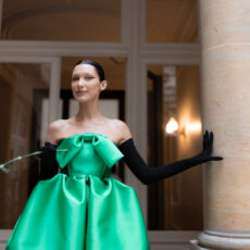 Spectacolul vedetelor la prezentarea Balenciaga